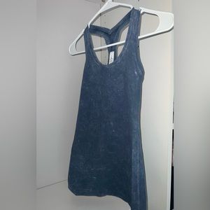 Size 2 Lululemon Tank in Distressed Blue